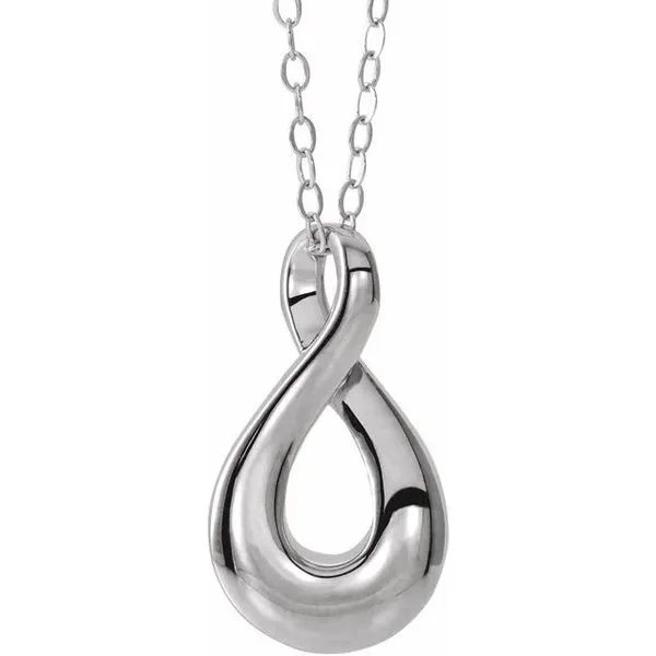 Infinity-Inspired Ash Holder Necklace Comstock Jewelers Edmonds, WA