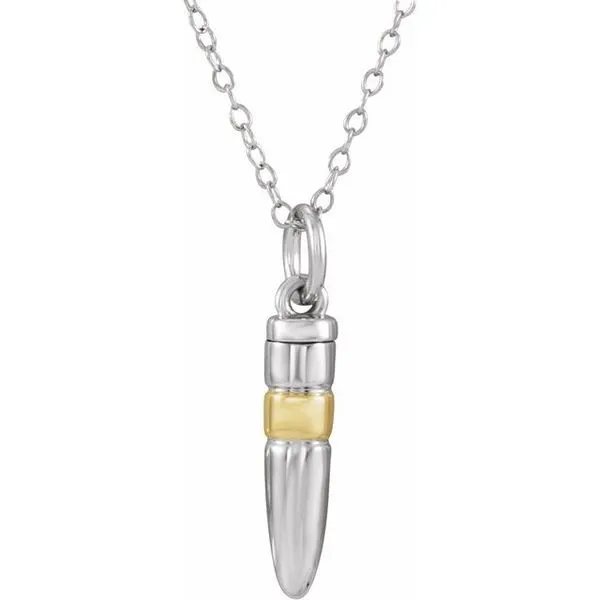 Bullet Ash Holder Necklace James Wolf Jewelers Mason, OH