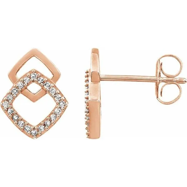 Geometric Earrings D'Errico Jewelry Scarsdale, NY