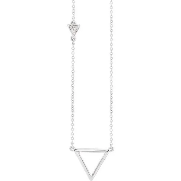 Triangle Necklace Rasmussen Jewelers Spanish Fork, UT