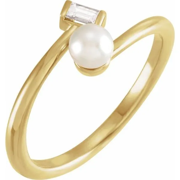 Pearl Bypass Ring Holly's Jewelry Mountain Home, AR