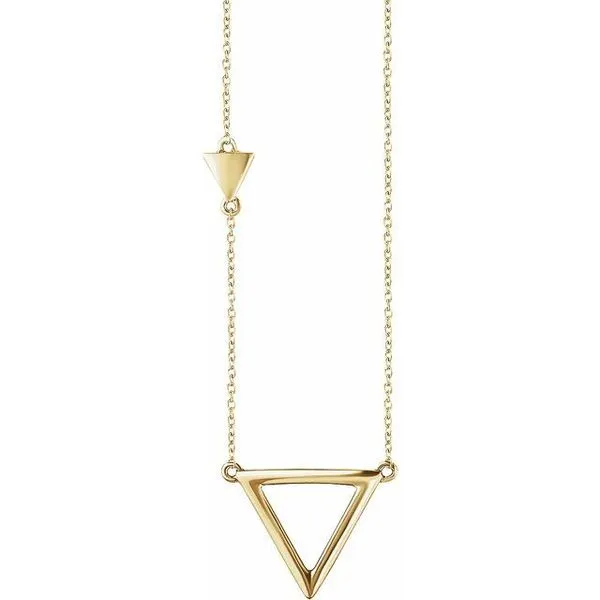 Triangle Necklace Henry B. Ball Jewelers Canton, OH