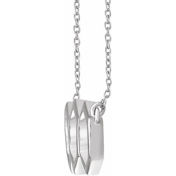 Geometric Necklace Image 2 Delfine's Jewelry Charleston, WV