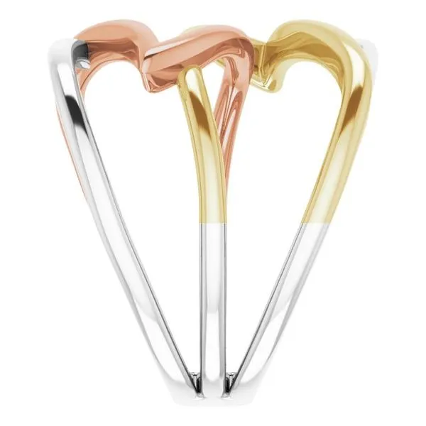 Criss-Cross Ring Image 4 Henry B. Ball Jewelers Canton, OH