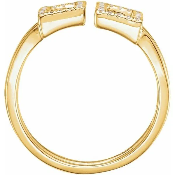 Geometric Rectangle Ring Image 2 Milan's Jewelry Inc Sarasota, FL