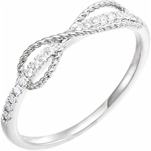 Accented Infinity-Inspired Ring Holly's Jewelry Mountain Home, AR