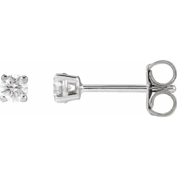 Round 4-Prong Lightweight Stud Earrings Holly's Jewelry Mountain Home, AR