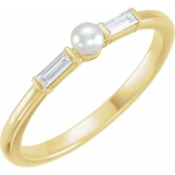Accented Pearl Ring Rasmussen Jewelers Spanish Fork, UT