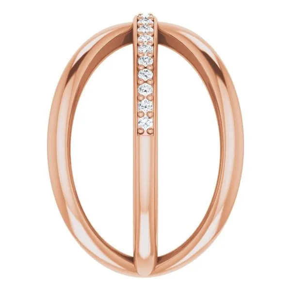 Accented Criss-Cross Ring Image 4 Milan's Jewelry Inc Sarasota, FL