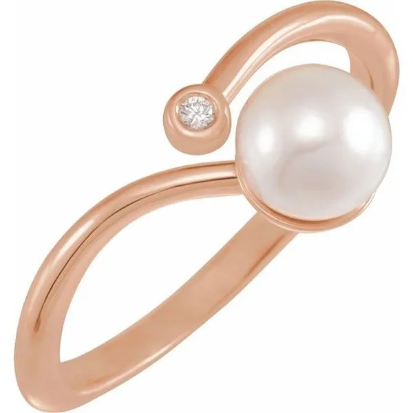 Freeform Pearl Ring Hart's Jewelers Grants Pass, OR