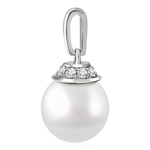 Accented Pearl Pendant Image 2 Holly's Jewelry Mountain Home, AR