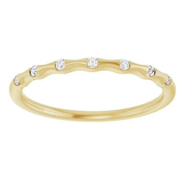 Accented Stackable Ring Image 3 Milan's Jewelry Inc Sarasota, FL
