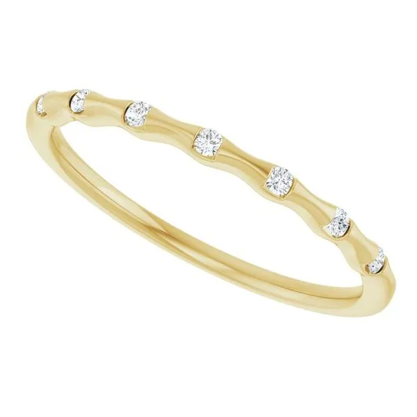 Accented Stackable Ring Image 5 Milan's Jewelry Inc Sarasota, FL