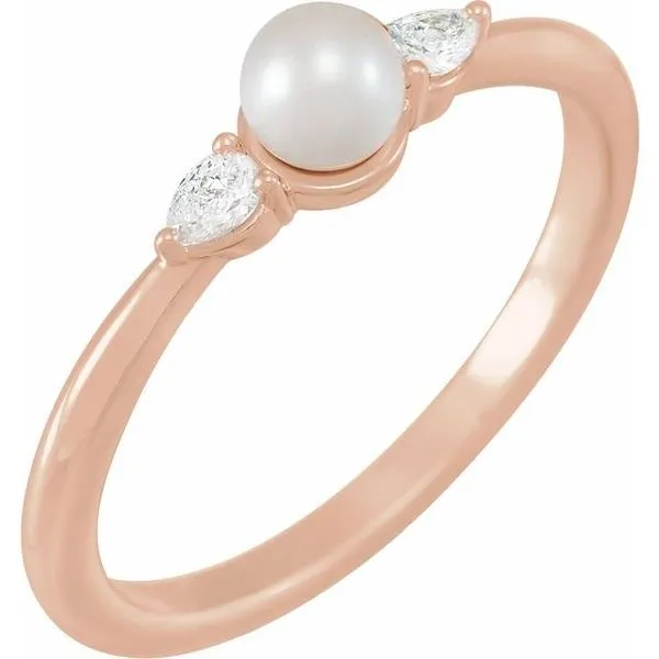 Accented Pearl Ring Cherry Street Jewelers Tulsa, OK