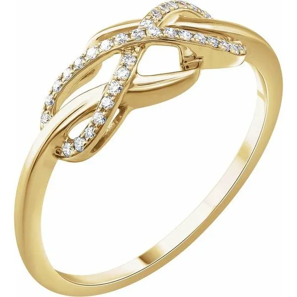 Accented Infinity-Inspired Ring Rasmussen Jewelers Spanish Fork, UT