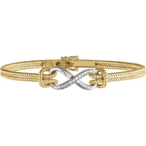Infinity Rope Bangle Bracelet Hart's Jewelers Grants Pass, OR