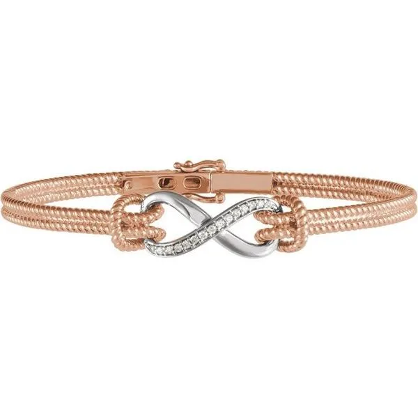 Infinity Rope Bangle Bracelet Hart's Jewelers Grants Pass, OR