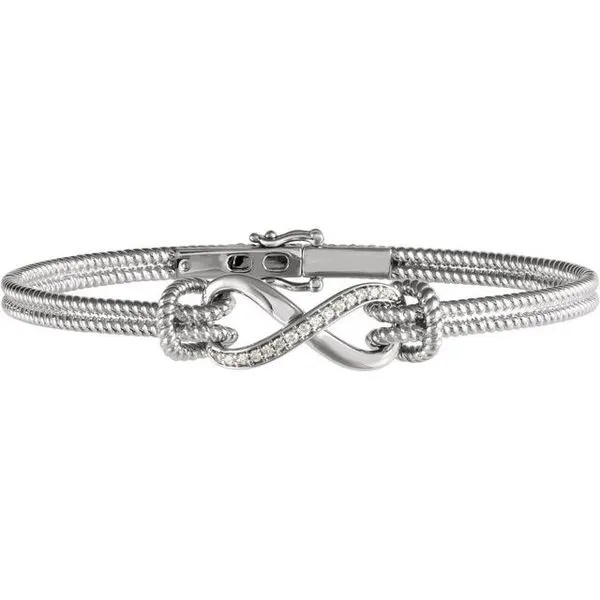 Infinity Rope Bangle Bracelet Hart's Jewelers Grants Pass, OR