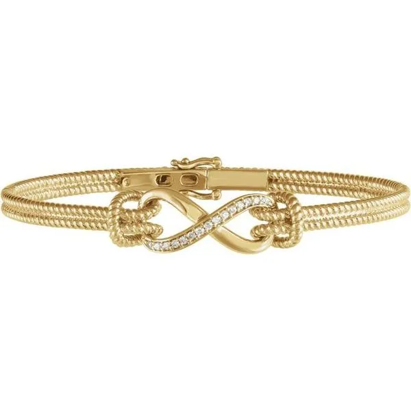 Infinity Rope Bangle Bracelet Hart's Jewelers Grants Pass, OR