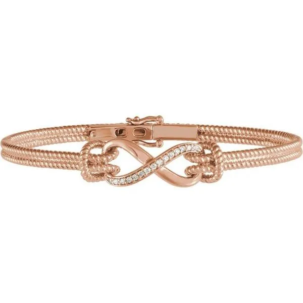 Infinity Rope Bangle Bracelet Rasmussen Jewelers Spanish Fork, UT