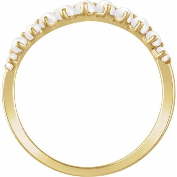 Pearl Ring Image 2 Hart's Jewelers Grants Pass, OR