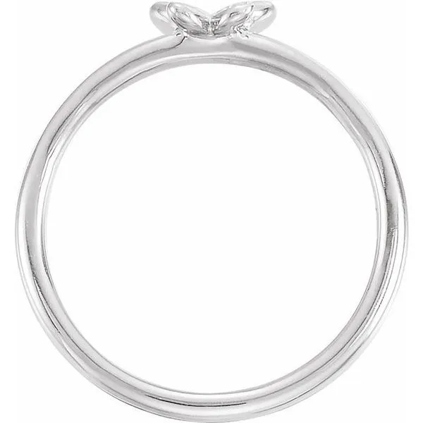 Youth Butterfly Ring Image 2 Long Jewelers Chesapeake, VA