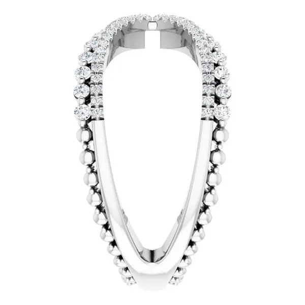 Negative Space Ring Image 4 Hopman Jewelers Elkhart, IN