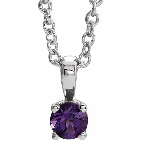 Birthstone Necklace John E. Koller Jewelry Designs owasso, OK