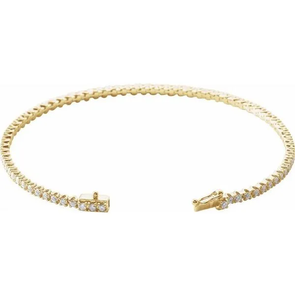 Line Bracelet Image 2 Woelk's House of Diamonds Russell, KS