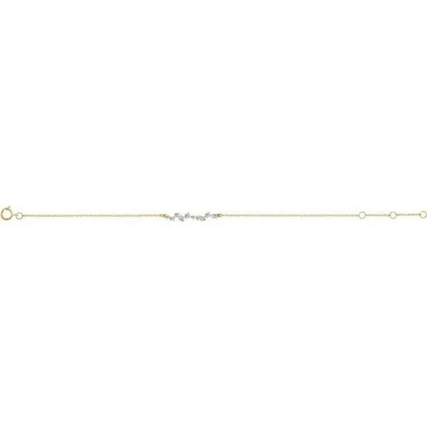 Accented Bar Bracelet Image 2 M. J. Thomas Jewelers, Ltd. Stratford, CT