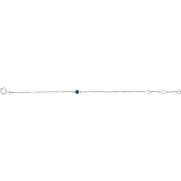 Youth Birthstone Bracelet Image 2 Becky Beck's Jewelry DeKalb, IL