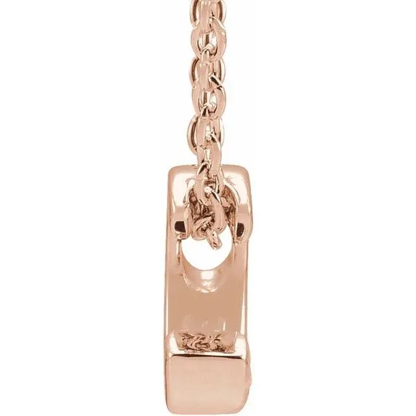 Initial Necklace Image 2 Comstock Jewelers Edmonds, WA