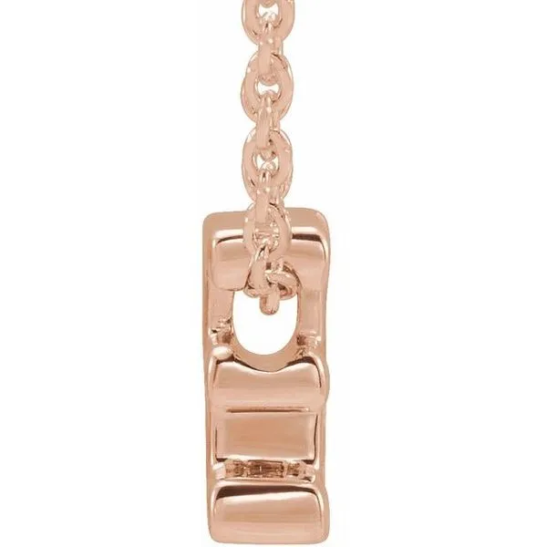 Initial Necklace Image 2 Henry B. Ball Jewelers Canton, OH