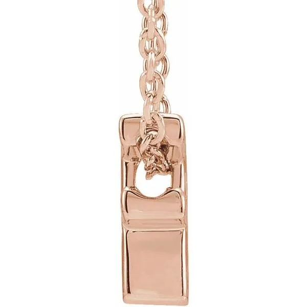 Initial Necklace Image 2 Comstock Jewelers Edmonds, WA