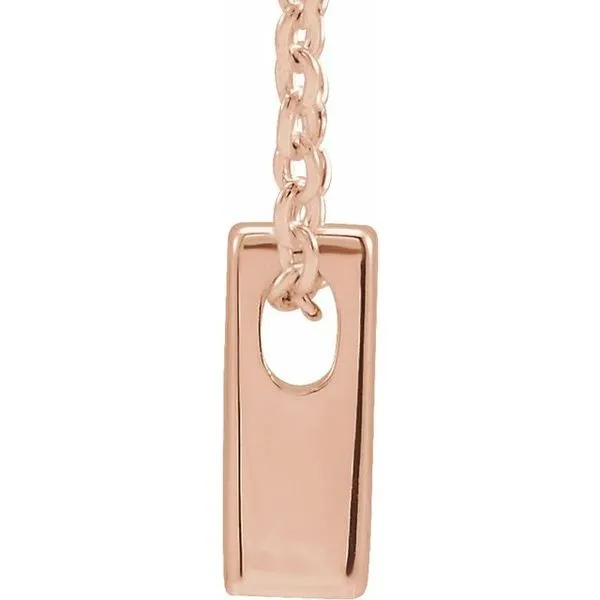 Initial Necklace Image 2 Comstock Jewelers Edmonds, WA