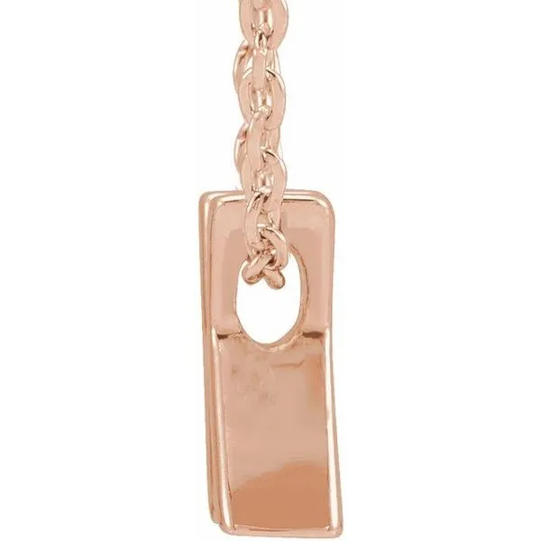 Initial Necklace Image 2 Henry B. Ball Jewelers Canton, OH