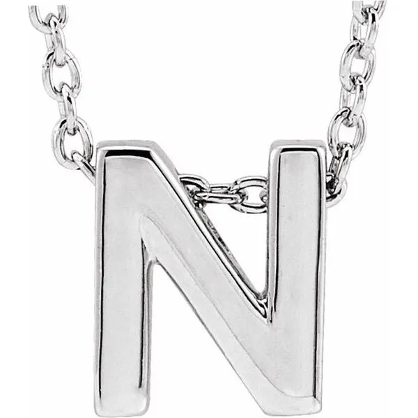 Initial Necklace Delfine's Jewelry Charleston, WV