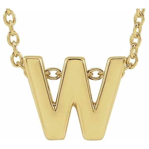 Initial Necklace Delfine's Jewelry Charleston, WV