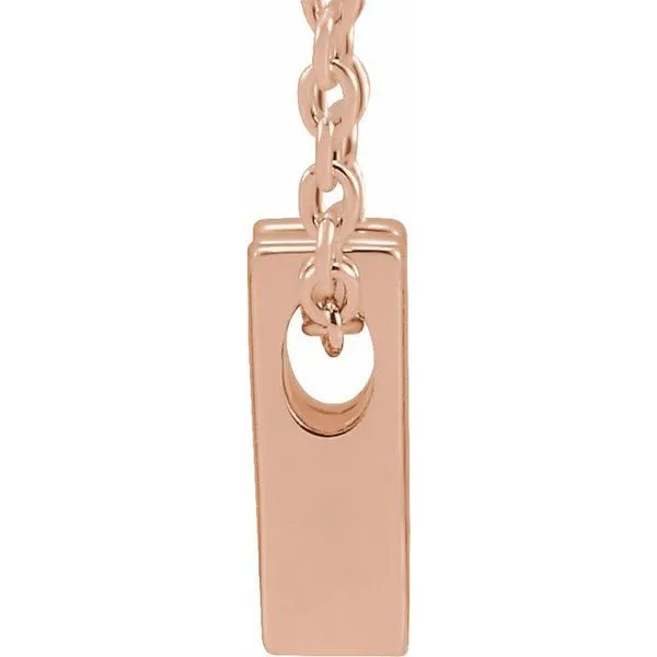 Initial Necklace Image 2 Henry B. Ball Jewelers Canton, OH