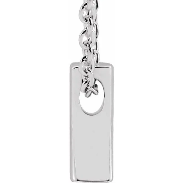 Initial Necklace Image 2 James Wolf Jewelers Mason, OH