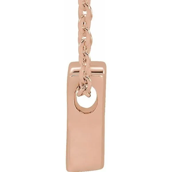 Initial Necklace Image 2 D'Errico Jewelry Scarsdale, NY