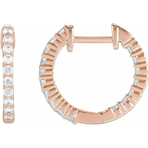 Inside-Outside Hoop Earrings Hopman Jewelers Elkhart, IN