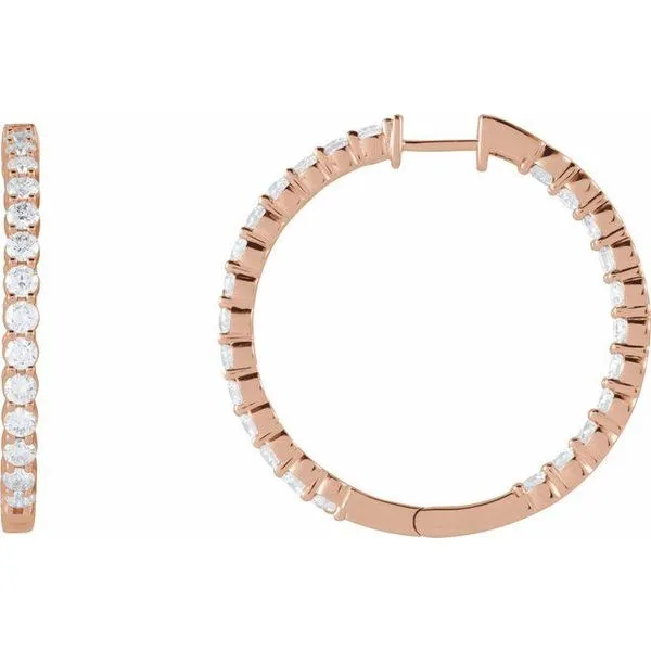 Inside-Outside Hoop Earrings Northwood Jewelers Northwood, OH