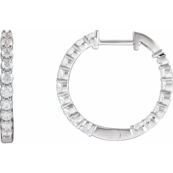 Inside-Outside Hoop Earrings Henry B. Ball Jewelers Canton, OH