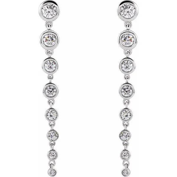 Lab-Grown Diamond Earrings Image 2 Clater Jewelers Louisville, KY