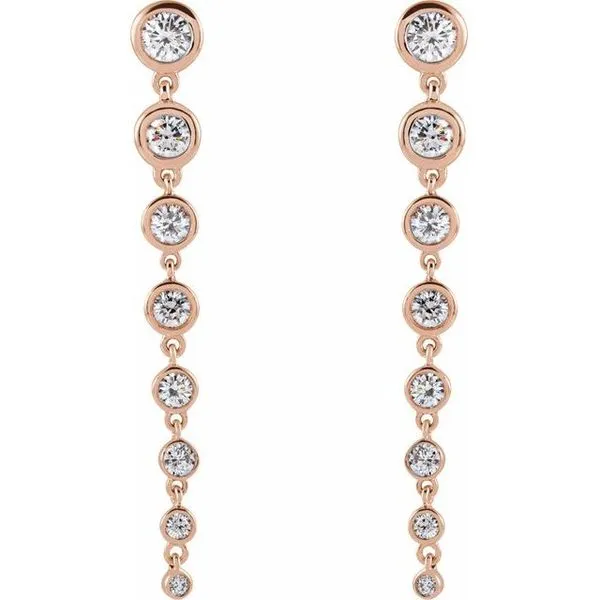 Lab-Grown Diamond Earrings Image 2 Clater Jewelers Louisville, KY