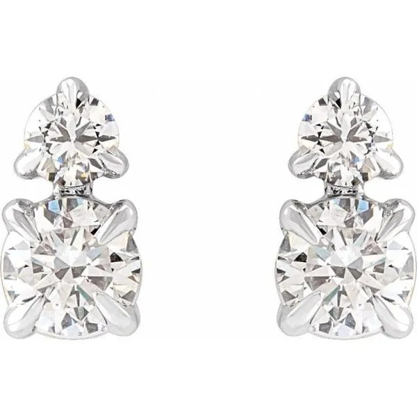 Lab-Grown Diamond Earrings Image 2 Comstock Jewelers Edmonds, WA