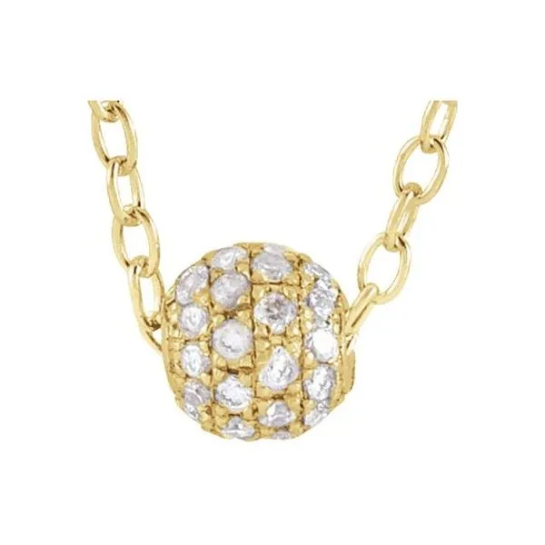 Ball Necklace James Wolf Jewelers Mason, OH