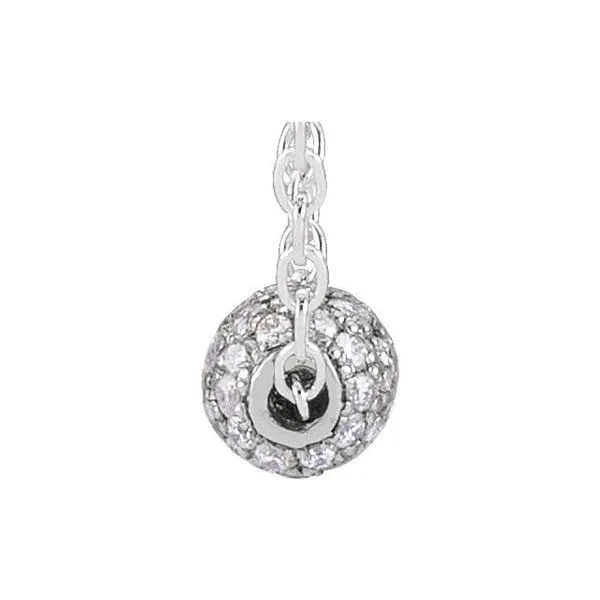 Ball Necklace Image 2 James Wolf Jewelers Mason, OH