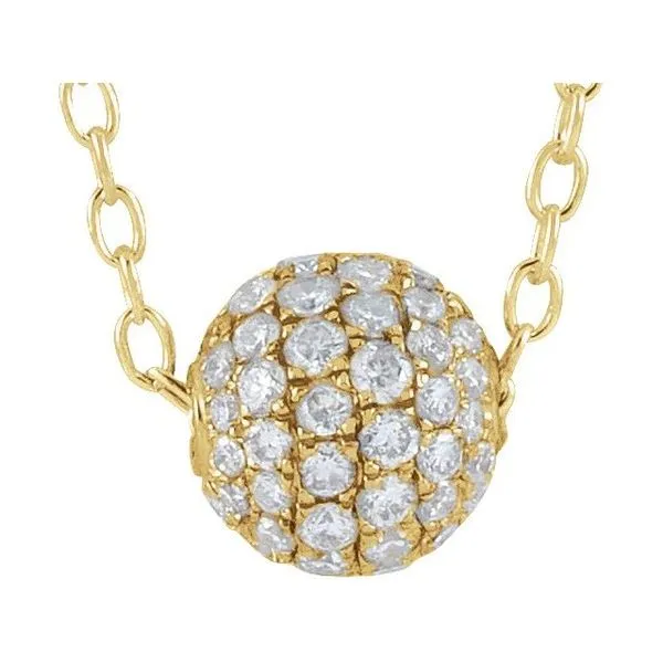 Ball Necklace James Wolf Jewelers Mason, OH